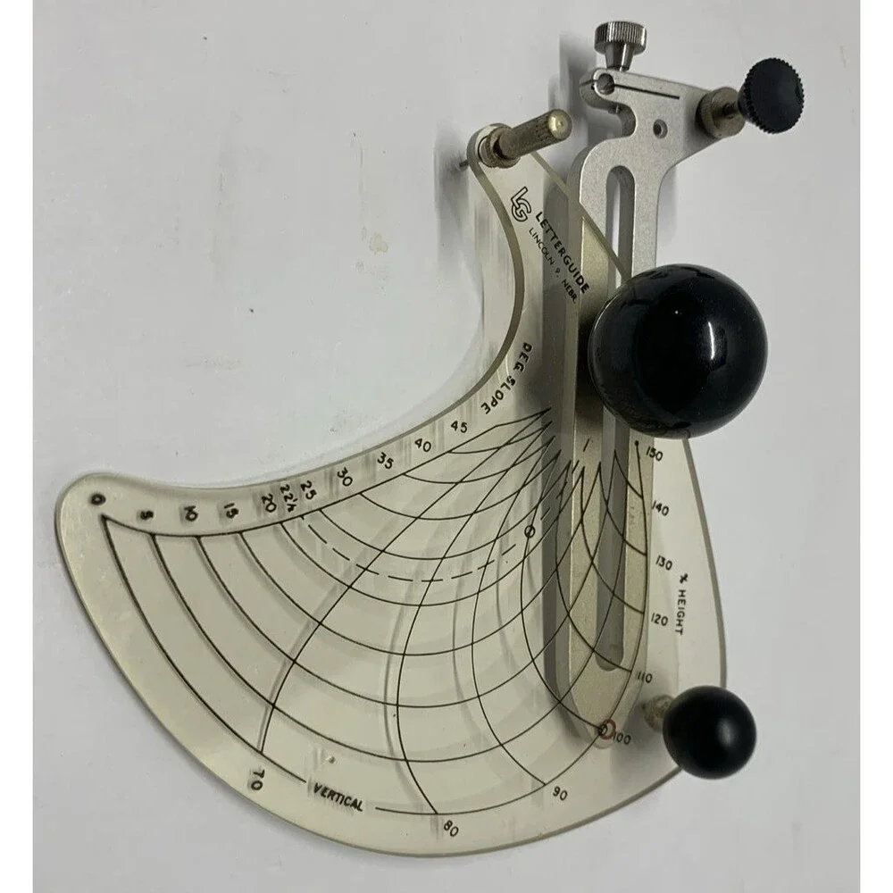 LETTERGUIDE COLLEGIATE A PRECISION MADE LETTERING SCRIBER Lincoln, NE
